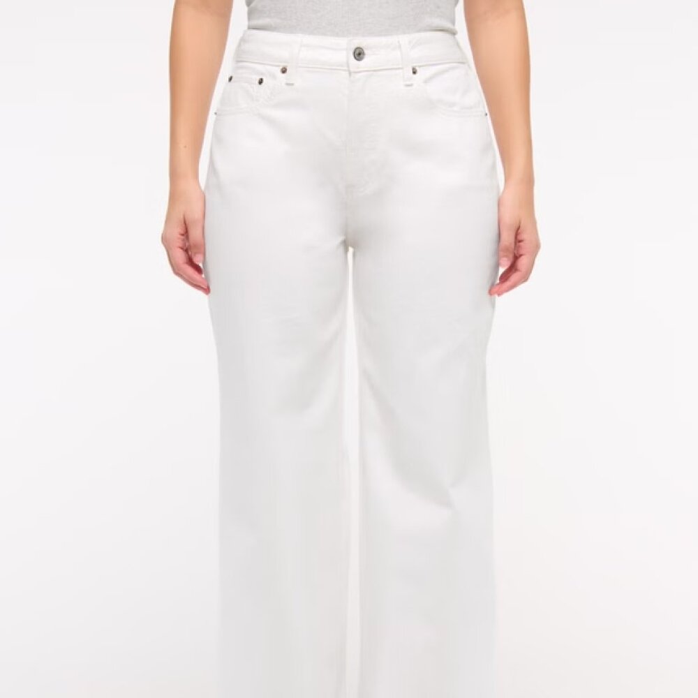 Curve Love High Rise Wide Leg Jean